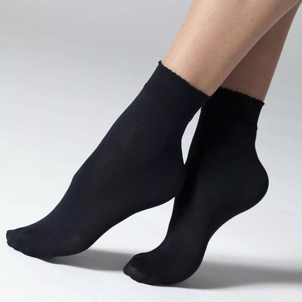 Gipsy Luxury 40D Opaque Ankle Socks